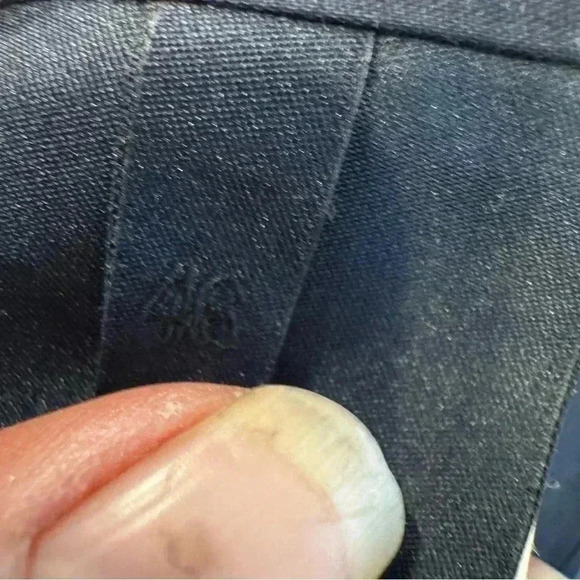 Juun.J Navy Blue Zippered Detail Button Down Shirt - Sz EU 46 US XL - Picture 8 of 12